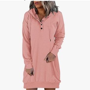 Long sweater/hoodie dress